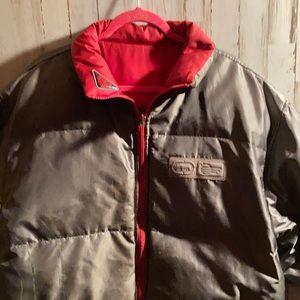 A reversible Ecko puffed coat XXL down filled